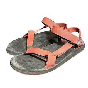 TEVA‎ 1004006 ORIGINAL UNIVERSAL SANDAL - Men's Size 13 Red Black Shoes Outdoors